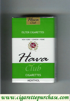 Hava Club cigarettes Menthol soft box